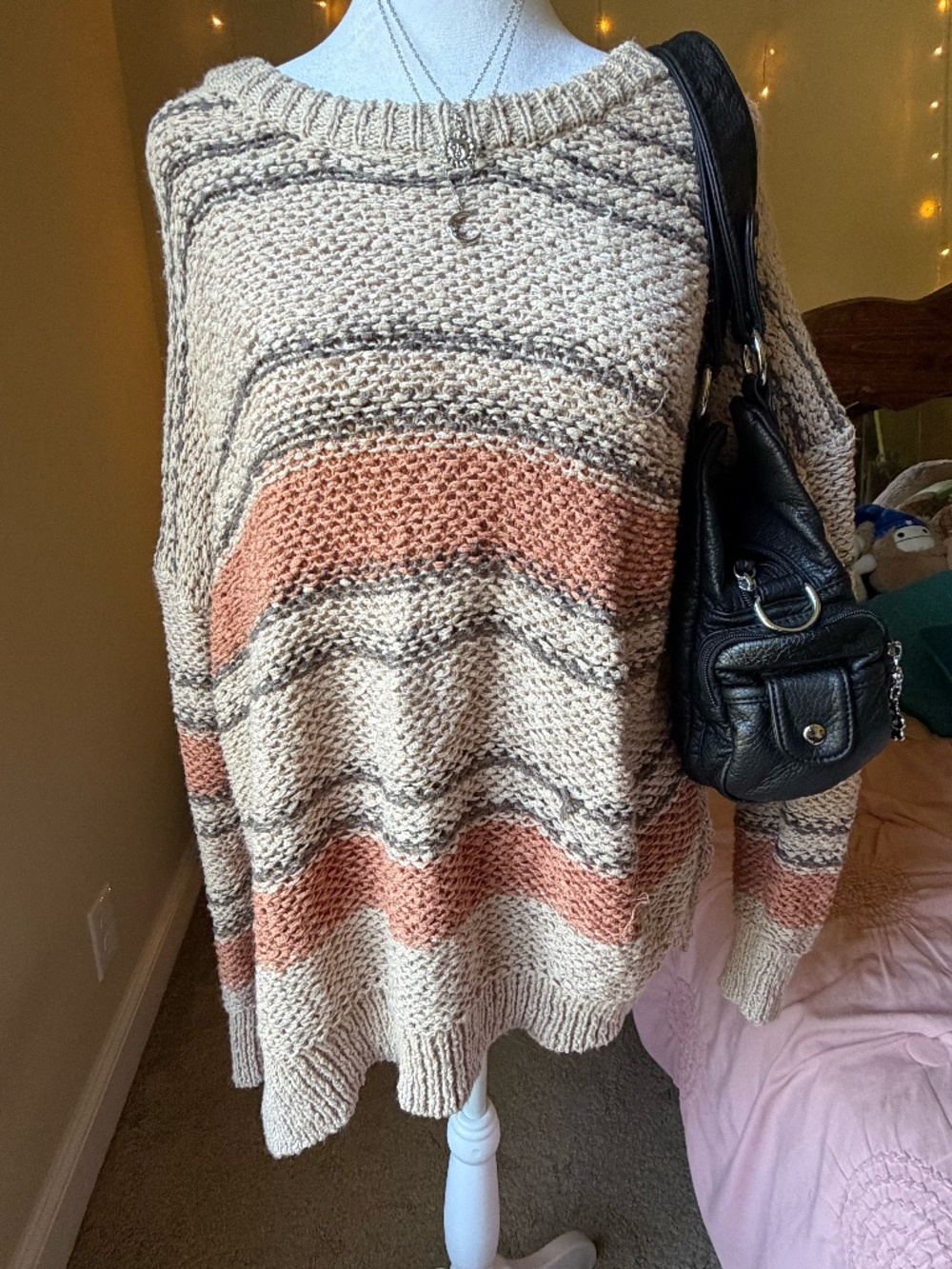chunky sweater